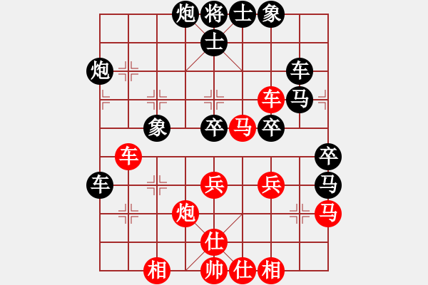 象棋棋譜圖片：阿木大師(7段)-負(fù)-四平過(guò)宮炮(8段) - 步數(shù)：60 