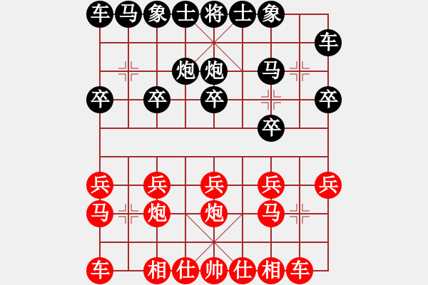 象棋棋譜圖片：王文君 先勝 綦佳怡 - 步數(shù)：10 