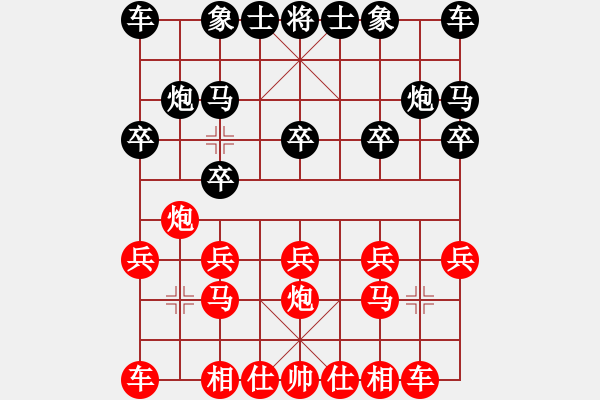 象棋棋譜圖片：博弈先負(fù)心語夢晨 - 步數(shù)：10 