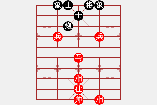 象棋棋譜圖片：777局 A30- 飛相對(duì)左過宮炮-BugChess Plus 19-07-08 x64(專業(yè)) - 步數(shù)：170 