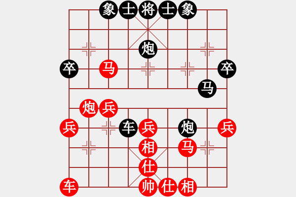 象棋棋譜圖片：Thuan Phao. Bai 1(Dung di Hau) - 步數(shù)：40 