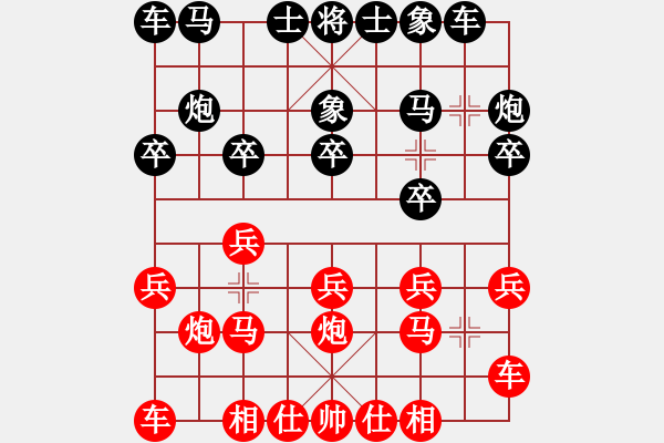 象棋棋譜圖片：江西省象棋名人賽前熱身賽第五輪第1臺：劉 昱 先勝 吳德云 - 步數(shù)：10 