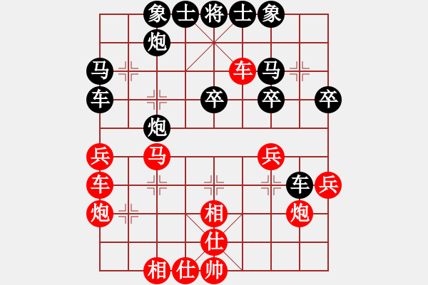 象棋棋譜圖片：haoyoujia(5弦)-負(fù)-醉棋渡河(2弦) - 步數(shù)：40 