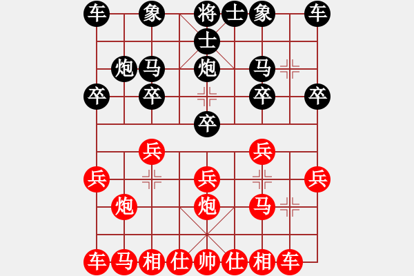 象棋棋譜圖片：2023.10.29.4華山論劍先勝順炮 - 步數(shù)：10 