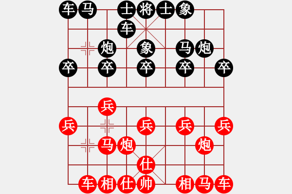 象棋棋譜圖片：【14】于幼華 勝 李錦歡 - 步數(shù)：10 