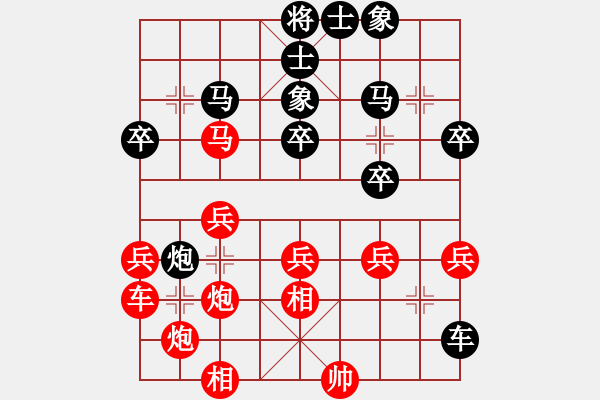 象棋棋譜圖片：ccfy(2段)-負(fù)-自信沒有錯(cuò)(8段) - 步數(shù)：30 