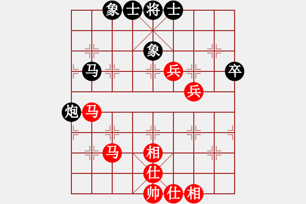 象棋棋譜圖片：牡羊座穆斯(8段)-勝-智多星(9級(jí)) - 步數(shù)：60 