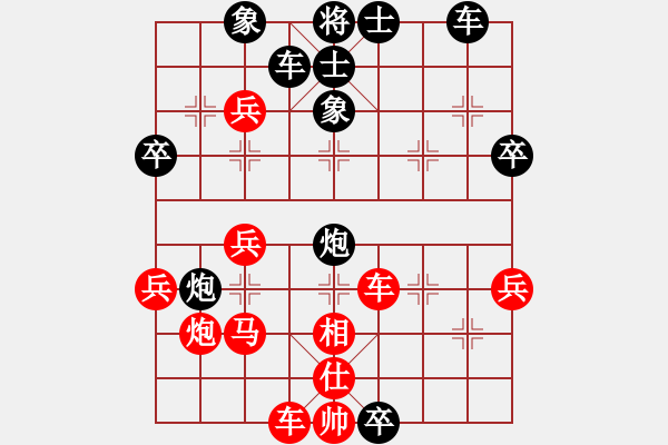 象棋棋譜圖片：佳局自天成(4段)-負(fù)-海城小金(4段) - 步數(shù)：40 