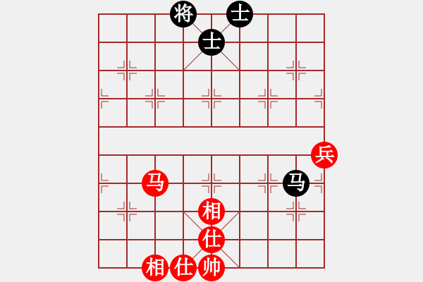 象棋棋譜圖片：五七炮互進(jìn)三兵對(duì)屏風(fēng)馬 紅（馬三進(jìn)四） 雙核獨(dú)醉庫(kù)(天罡)-和-亞特(地煞) - 步數(shù)：90 