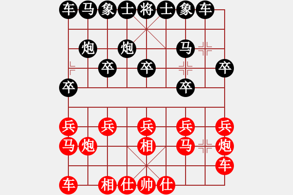 象棋棋譜圖片：馬麒麟[120229953] -VS- 百思不得棋解[575644877] - 步數(shù)：10 