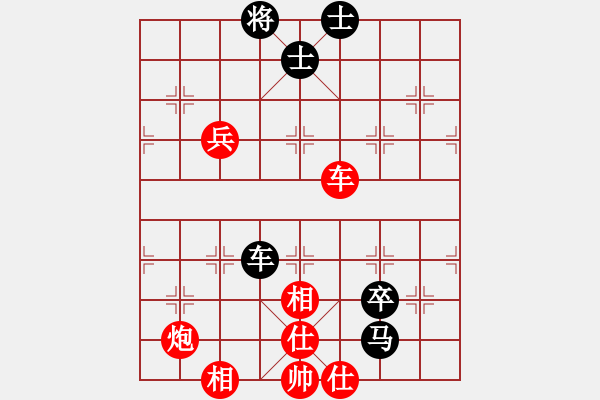 象棋棋谱图片：孙庆利     先和 卜凤波     - 步数：110 