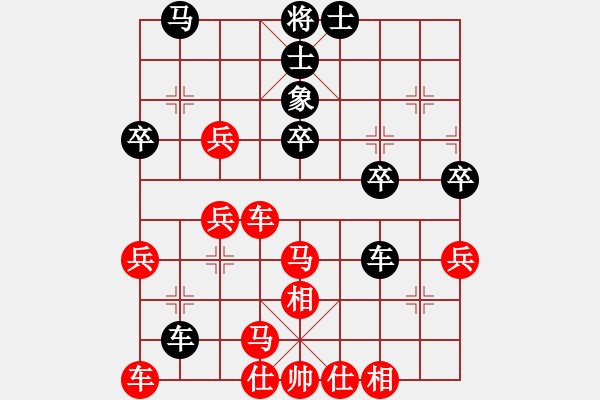 象棋棋譜圖片：小亮-勝-QQ棋友(中炮過河車進(jìn)中兵對(duì)屏風(fēng)馬平炮兌車)-0010 - 步數(shù)：50 