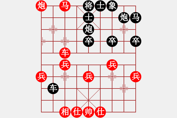 象棋棋譜圖片：去棋中論壇(月將)-勝-信手屠龍(6段) - 步數(shù)：47 