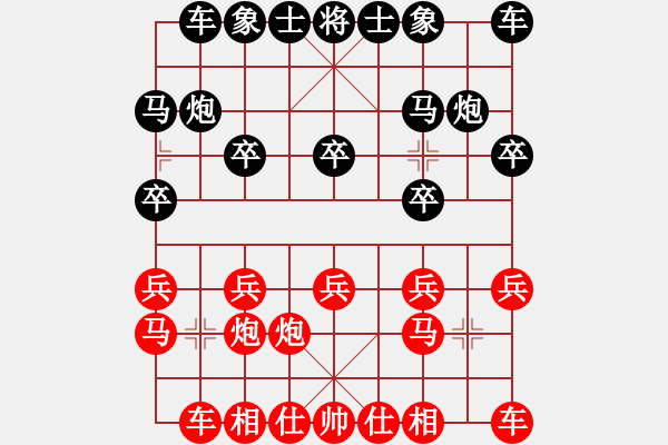 象棋棋譜圖片：菲律賓 洪家川 和 東馬 葉乃傳 - 步數(shù)：10 