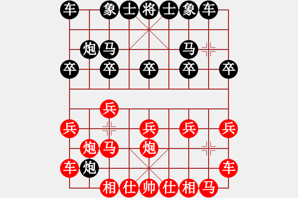 象棋棋譜圖片：[快14]浩軒爺 先勝 [快14]弘東海 - 步數(shù)：10 