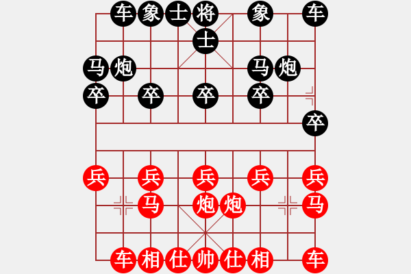 象棋棋譜圖片：馬小江[業(yè)9-3] 先負 彭金泉[業(yè)9-3]  - 步數(shù)：10 