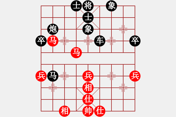 象棋棋譜圖片：emcxy(無極)-和-三少剃頭匠(9星) - 步數(shù)：50 