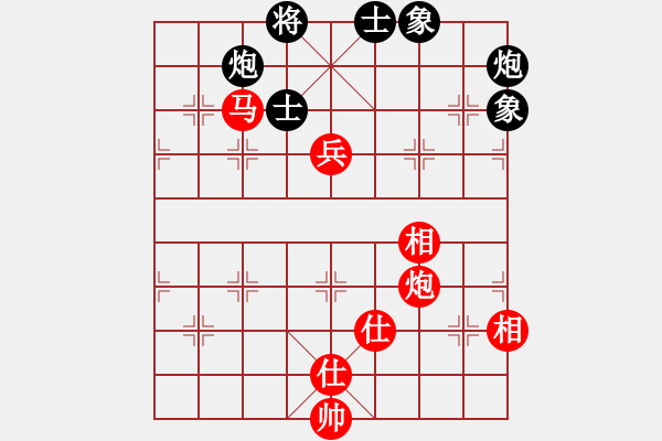 象棋棋譜圖片：377局 A40- 起馬局-BugChess19-04-09 x64 NO SSE4-2(19層) - 步數(shù)：170 