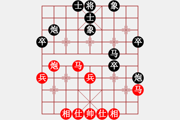 象棋棋譜圖片：雪峰刀客(4段)-負(fù)-ytqya(2段) - 步數(shù)：40 