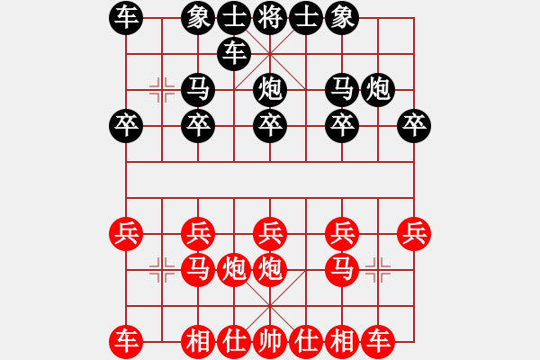 象棋棋譜圖片：廣東 李鴻嘉 和 四川 蔣全勝 - 步數(shù)：10 