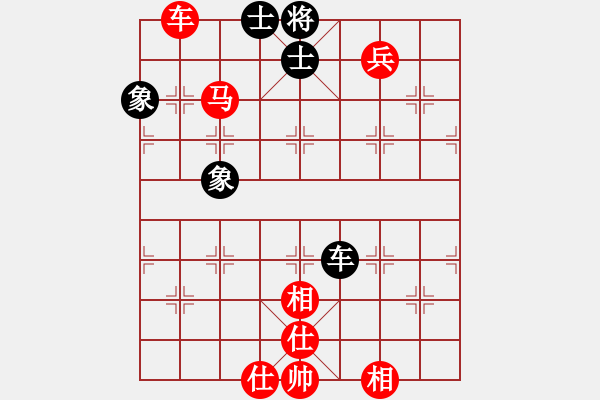 象棋棋譜圖片：五七炮互進(jìn)三兵對(duì)屏風(fēng)馬邊卒右馬外盤(pán)河 紅左橫車(chē)對(duì)黑飛右象鳳陽(yáng)快刀(無(wú)極)-勝-專(zhuān)殺黑馬(天罡) - 步數(shù)：130 