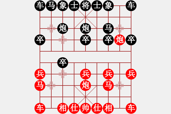 象棋棋谱图片：2019第4届智运会象少个赛顾博文先和姚勤贺7 - 步数：10 