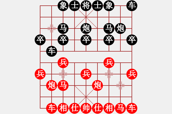 象棋棋譜圖片：惜福[861489028] -VS- 意悠心輕[38090586] - 步數(shù)：10 