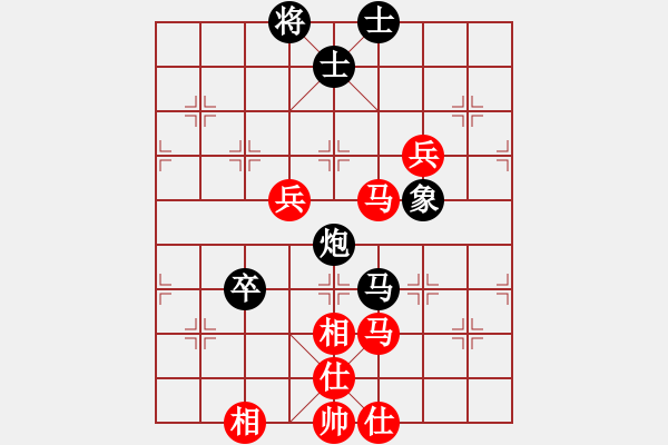 象棋棋譜圖片：朝軍[1543129018] -VS- ￠曾阿牛[67890058] - 步數(shù)：100 