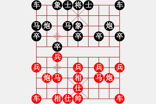 象棋棋譜圖片：bbby002(5r)-勝-kkkjohnny(初級) - 步數(shù)：10 