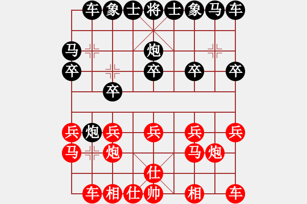 象棋棋譜圖片：第08輪 第16臺 煙臺 呂月波 先負(fù) 河北 程福臣 - 步數(shù)：10 