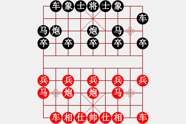 象棋棋譜圖片：財富密碼―歡迎加盟[1368780600] -VS- 橫才俊儒[292832991] - 步數(shù)：10 