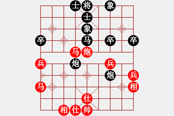 象棋棋譜圖片：朱治偉[業(yè)9-3] 先負(fù) 張樹林[業(yè)9-3]  - 步數(shù)：60 