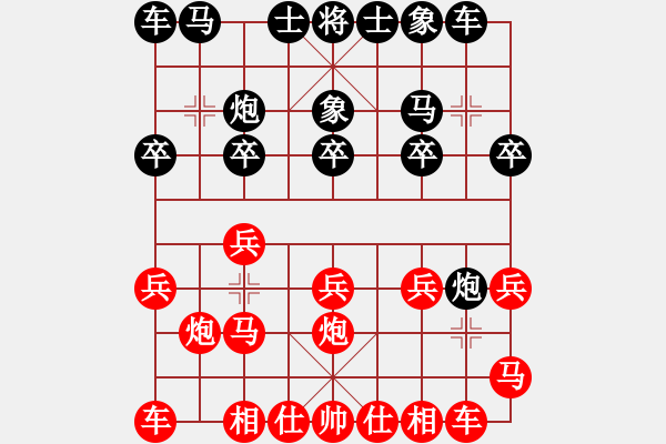 象棋棋譜圖片：電腦分析 和棋的一種變化 - 步數(shù)：15 