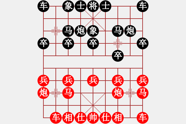 象棋棋譜圖片：河南姚洪新先勝福建王懷智 - 步數(shù)：10 