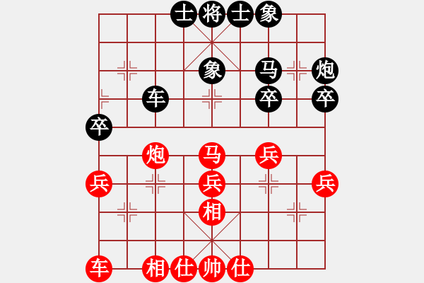 象棋棋譜圖片：2024.1.17.1先勝五七三 - 步數(shù)：33 