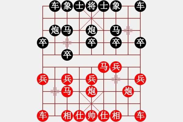 象棋棋譜圖片：16核華山 先和 8核鵬飛 - 步數(shù)：10 