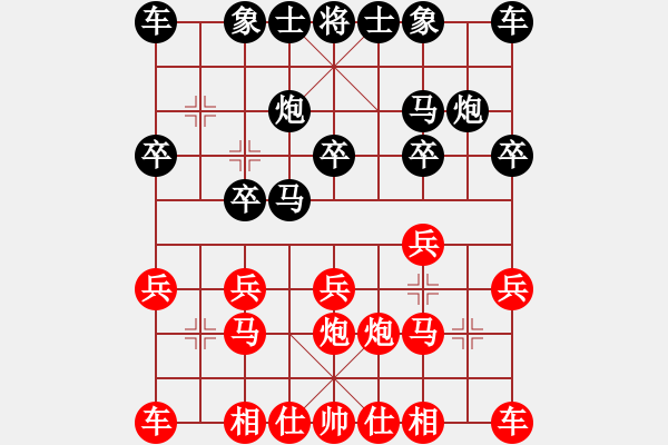 象棋棋譜圖片：美好回憶[738131927] -VS- Q★芳棋[893812128] - 步數(shù)：10 