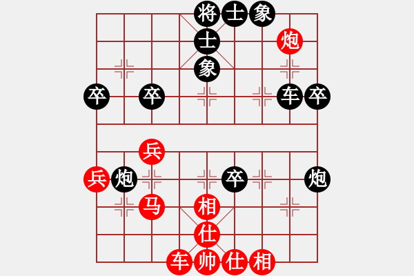 象棋棋譜圖片：喀什臭棋 和 分紅比例符合技術(shù)開(kāi) - 步數(shù)：50 