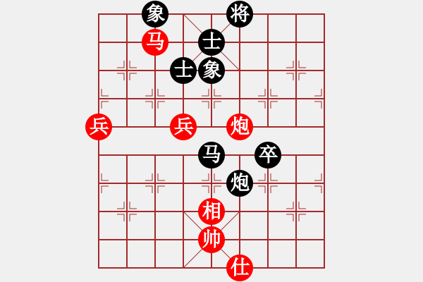 象棋棋谱图片：蒋川 先和 谢岿 - 步数：100 