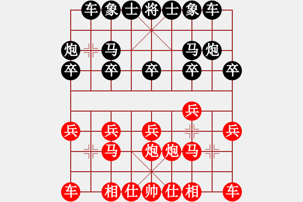 象棋棋譜圖片：如意[2549498886](業(yè)余二級(jí)) 負(fù) -假象[-](業(yè)余二級(jí)) - 步數(shù)：10 