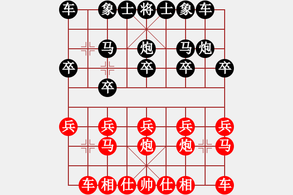象棋棋谱图片：姚一姚(5段)-胜-苏盛老(5段) - 步数：10 