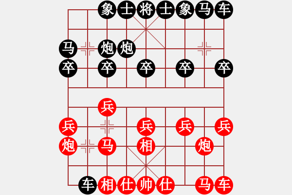 象棋棋谱图片：龙口文旅杯第二轮 隋红利先和赵展 - 步数：10 