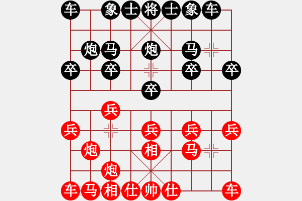 象棋棋譜圖片：我是小臭棋(日帥)-負(fù)-牧野流星(無上) - 步數(shù)：10 