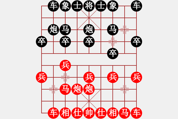 象棋棋譜圖片：笑翻天(7段)-勝-alou(8段) - 步數(shù)：10 