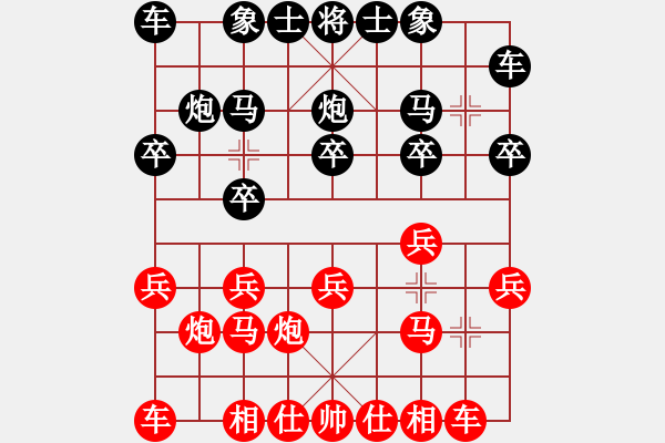 象棋棋譜圖片：沁詩(shī)妹妹(4段)-勝-漁樵居士(6段) - 步數(shù)：10 