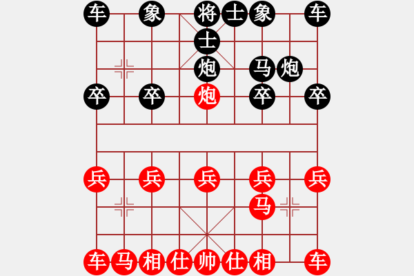 象棋棋譜圖片：豐收[1457968363] -VS- 橫才俊儒[292832991] - 步數(shù)：10 