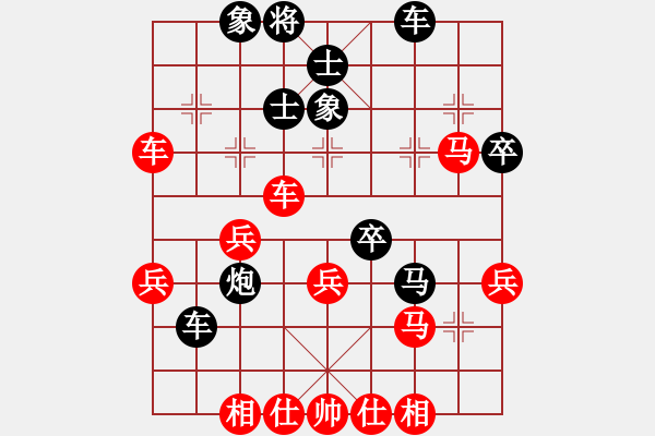 象棋棋譜圖片：寧河象棋(6段)-負(fù)-來(lái)嘛輸就輸(2段) - 步數(shù)：54 