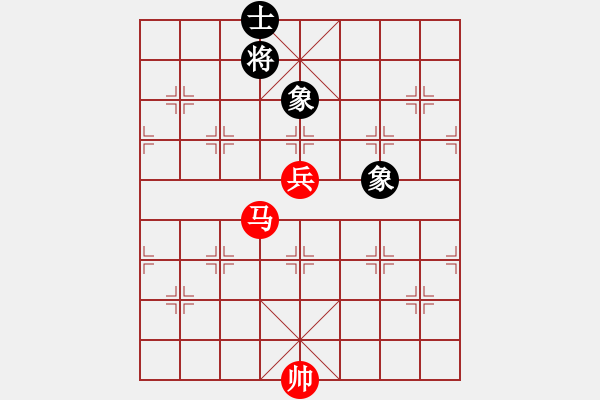 象棋棋譜圖片：馬兵殘局　第19局：馬高兵勝單缺士03 - 步數(shù)：0 