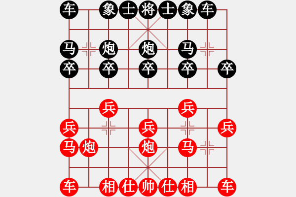 象棋棋譜圖片：鶴城蒙面人(月將)-勝-軟件試招(6段) - 步數(shù)：10 