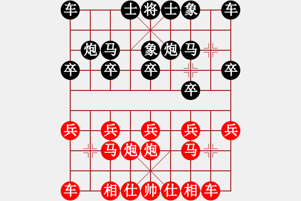 象棋棋譜圖片：菲律賓 洪家川 和 德國 SCHAEFER Nobert - 步數(shù)：10 